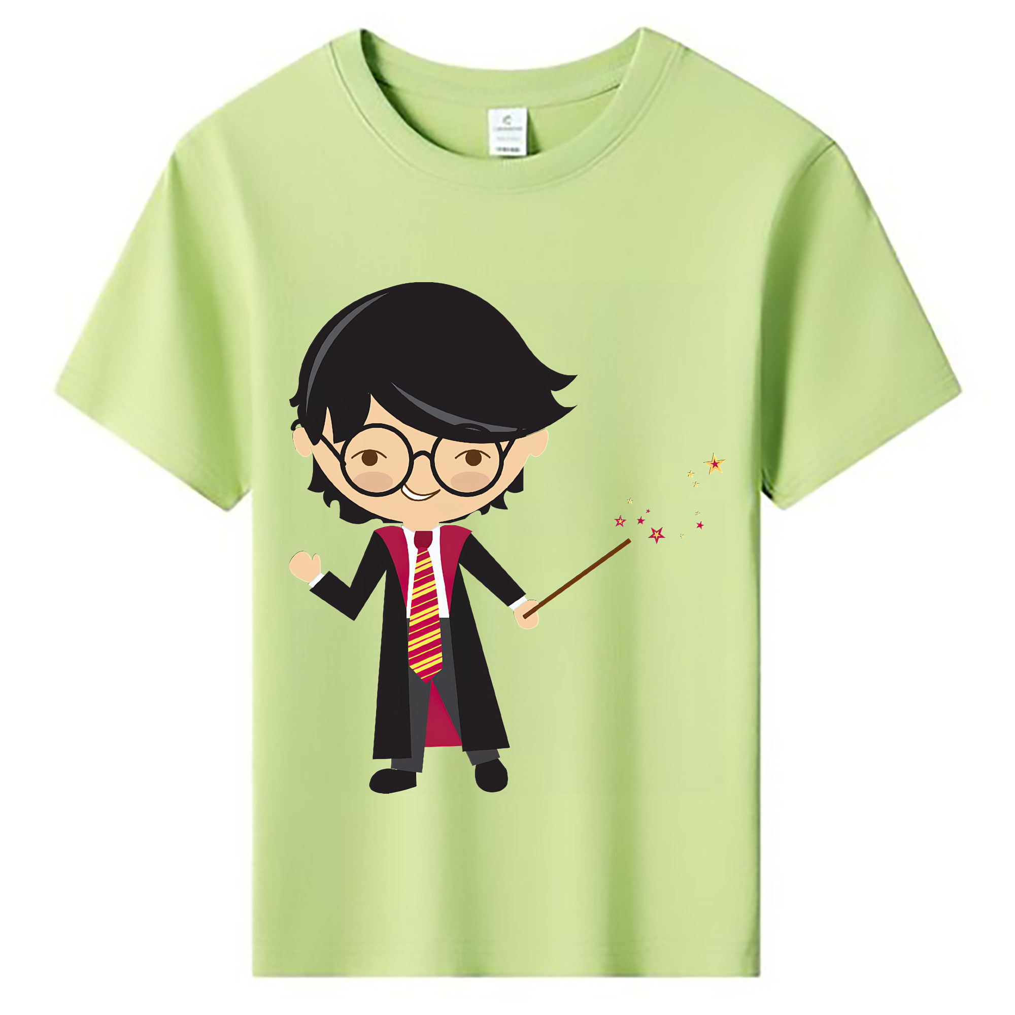 （画像用） Harry Potter ハリー・ポッターシリーズ 綿100％キッズTシャツ（フロントプリント）